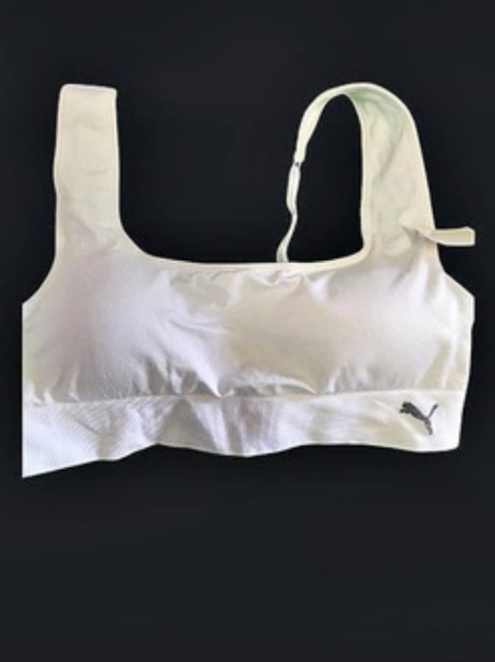 Puma Seamless Sports Bra White